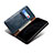 Leather Case Stands Flip Cover Holder B01S for Samsung Galaxy S21 Ultra 5G