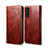 Leather Case Stands Flip Cover Holder B01S for Vivo iQOO U1 Brown