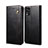 Leather Case Stands Flip Cover Holder B01S for Vivo V20 (2021) Black