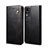 Leather Case Stands Flip Cover Holder B01S for Vivo V21 5G Black