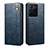 Leather Case Stands Flip Cover Holder B01S for Vivo V27 5G