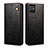 Leather Case Stands Flip Cover Holder B01S for Vivo Y30 5G Black