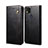 Leather Case Stands Flip Cover Holder B01S for Xiaomi POCO C31 Black