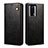 Leather Case Stands Flip Cover Holder B01S for Xiaomi Poco F5 Pro 5G Black