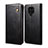 Leather Case Stands Flip Cover Holder B01S for Xiaomi Poco M2 Pro Black