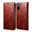 Leather Case Stands Flip Cover Holder B01S for Xiaomi Redmi Note 10 4G