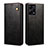 Leather Case Stands Flip Cover Holder B01S for Xiaomi Redmi Note 12 Explorer Black