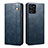 Leather Case Stands Flip Cover Holder B01S for Xiaomi Redmi Note 12 Pro Speed 5G Blue