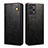 Leather Case Stands Flip Cover Holder B01S for Xiaomi Redmi Note 12 Turbo 5G Black