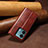 Leather Case Stands Flip Cover Holder B01S for Xiaomi Redmi Note 13 5G