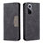 Leather Case Stands Flip Cover Holder B02F for Huawei Honor 50 5G