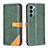 Leather Case Stands Flip Cover Holder B02F for Motorola Moto Edge S30 5G