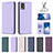 Leather Case Stands Flip Cover Holder B02F for Nokia C210