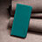 Leather Case Stands Flip Cover Holder B02F for Nokia C210 Green