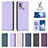 Leather Case Stands Flip Cover Holder B02F for Nokia C22