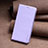 Leather Case Stands Flip Cover Holder B02F for Nokia C22 Clove Purple