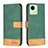 Leather Case Stands Flip Cover Holder B02F for Realme C30