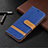 Leather Case Stands Flip Cover Holder B02F for Samsung Galaxy A01 SM-A015