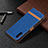 Leather Case Stands Flip Cover Holder B02F for Samsung Galaxy A02