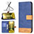 Leather Case Stands Flip Cover Holder B02F for Samsung Galaxy S20 FE 4G