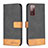 Leather Case Stands Flip Cover Holder B02F for Samsung Galaxy S20 FE 4G