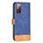 Leather Case Stands Flip Cover Holder B02F for Samsung Galaxy S20 Lite 5G