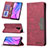 Leather Case Stands Flip Cover Holder B02F for Xiaomi Redmi 9