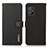 Leather Case Stands Flip Cover Holder B02H for Asus Zenfone 8 ZS590KS Black