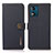 Leather Case Stands Flip Cover Holder B02H for Motorola Moto E13