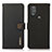 Leather Case Stands Flip Cover Holder B02H for Motorola Moto G Play Gen 2 Black