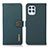 Leather Case Stands Flip Cover Holder B02H for Motorola Moto G100 5G Green