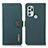 Leather Case Stands Flip Cover Holder B02H for Motorola Moto G60s