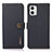 Leather Case Stands Flip Cover Holder B02H for Motorola Moto G73 5G