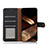 Leather Case Stands Flip Cover Holder B02H for Nokia C10