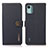 Leather Case Stands Flip Cover Holder B02H for Nokia C12