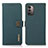 Leather Case Stands Flip Cover Holder B02H for Nokia G21