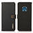 Leather Case Stands Flip Cover Holder B02H for Nokia XR20 Black