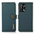 Leather Case Stands Flip Cover Holder B02H for Oppo A74 4G