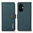 Leather Case Stands Flip Cover Holder B02H for Oppo K11x 5G Green