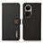 Leather Case Stands Flip Cover Holder B02H for Oppo Reno10 Pro 5G