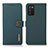 Leather Case Stands Flip Cover Holder B02H for Samsung Galaxy A02s Green