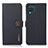 Leather Case Stands Flip Cover Holder B02H for Samsung Galaxy M12