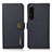 Leather Case Stands Flip Cover Holder B02H for Sony Xperia 1 IV