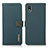 Leather Case Stands Flip Cover Holder B02H for Sony Xperia Ace III SO-53C