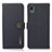 Leather Case Stands Flip Cover Holder B02H for Sony Xperia Ace III SOG08