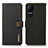 Leather Case Stands Flip Cover Holder B02H for Xiaomi Civi 1S 5G Black