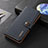 Leather Case Stands Flip Cover Holder B02H for Xiaomi Mi 12 Ultra 5G Blue