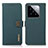 Leather Case Stands Flip Cover Holder B02H for Xiaomi Mi 14 Pro 5G