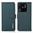 Leather Case Stands Flip Cover Holder B02H for Xiaomi Redmi 10 India