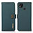 Leather Case Stands Flip Cover Holder B02H for Xiaomi Redmi 9C